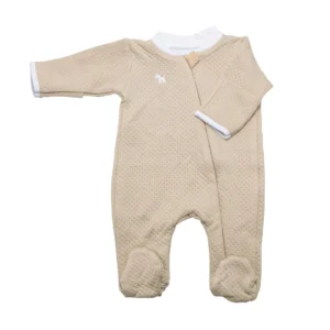ENTERITO UNISEX COLOR ARENA ALGODON PIMA ACOLCHADO