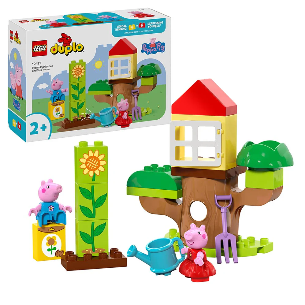 JARDIN Y CASA DEL ARBOL DE PEPPA PIG