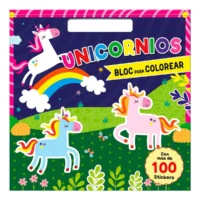 BLOC PARA COLOREAR UNICORNIOS