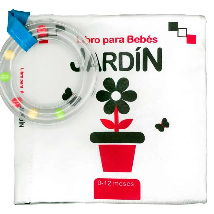 LIBRO PARA BEBES JARDIN