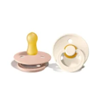 Chupete Bibs Colour x2 | REDONDO | IVORY & BLUSH | TALLA 3