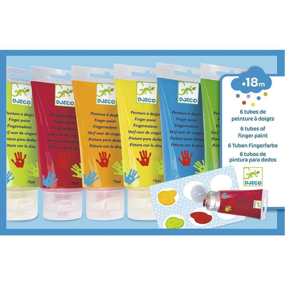 TUBOS PARA PINTAR CON LOS DEDOS