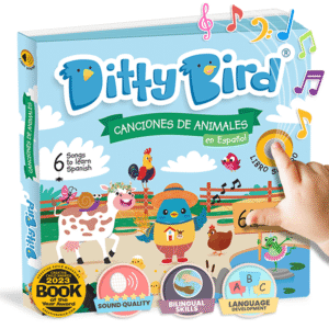 LIBRO MUSICAL CANCIONES DE ANIMALES DITTY BIRD