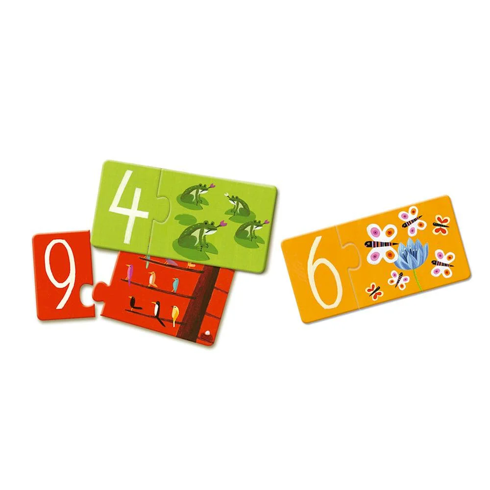 PUZZLE EDUCATIVO NUMEROS