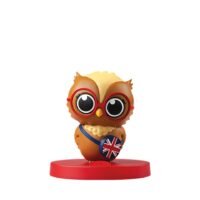 PERSONAJE SONORO PARA CUENTACUENTOS A DAY WITH OLIVIA - ESCUCHA Y APRENDE EN INGLES - FABA