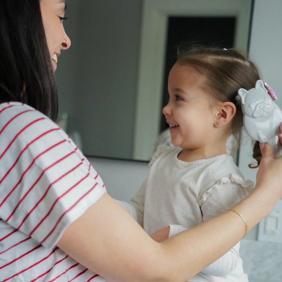 KIT DE CEPILLO Y PEINETA BULLDOG - Imagen 3