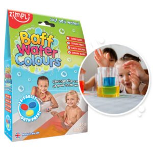 BAFF WATER COLOURS - 18 TABLET PASTILLAS COLORANTES