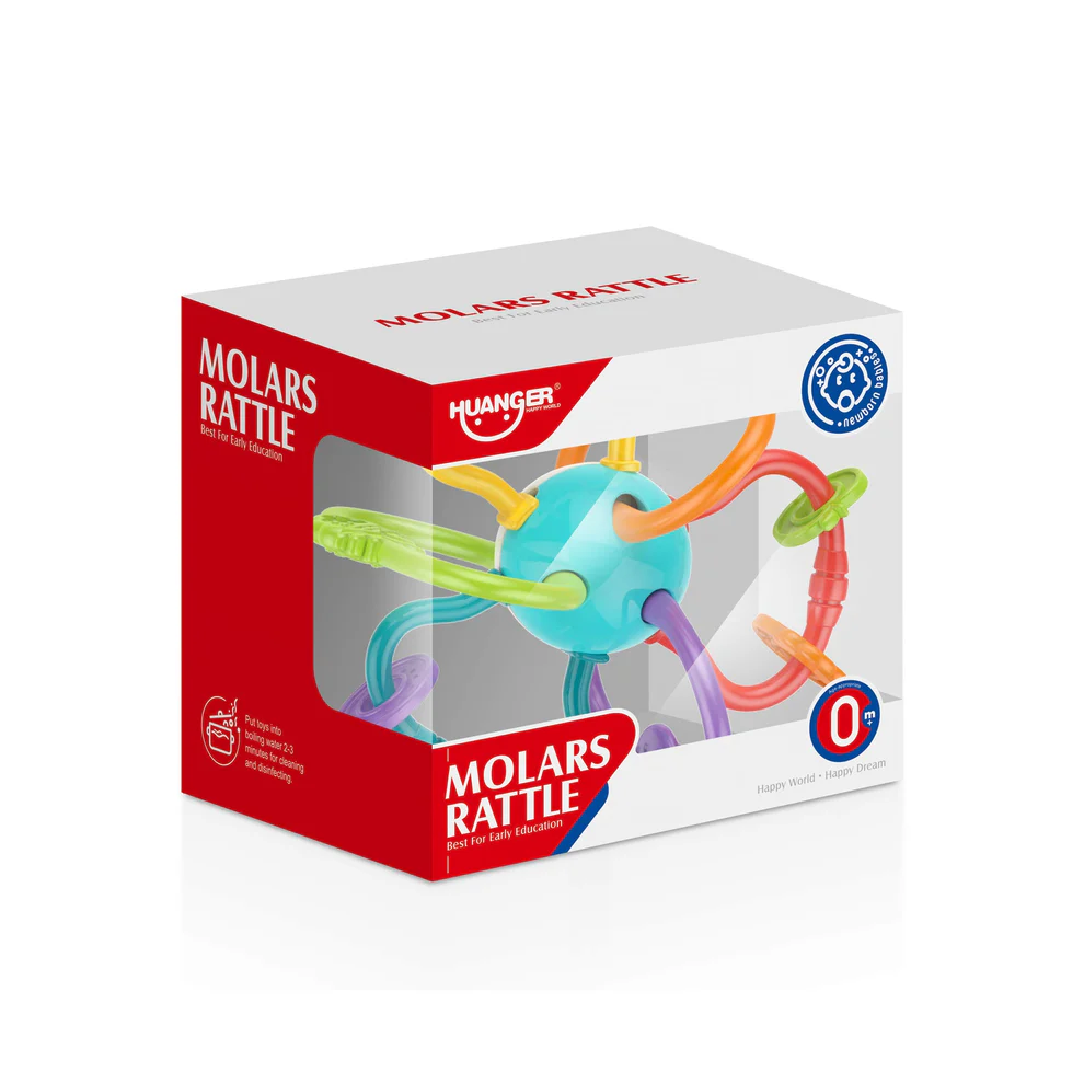 MORDEDOR MOLAR ANILLOS RATTLE - HUANGER - Imagen 2