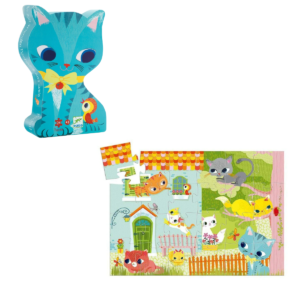 PUZZLE SILUETA PACHAT Y SUS AMIGOS