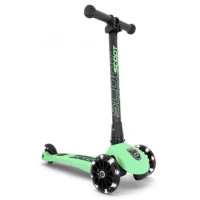 SCOOTER HIGHWAYKICK 3 LED KIWI - SCOOT AND RIDE