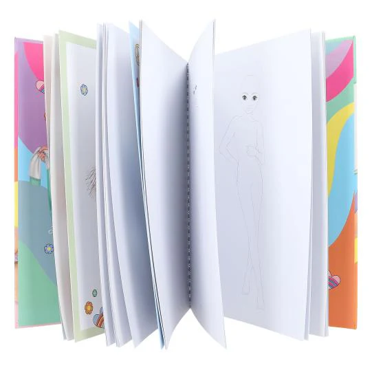 TOPModel Libro de colorear con un set de 14 lápices para diseñar - Imagen 5