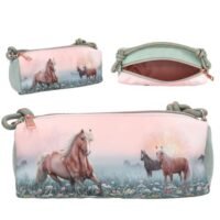 PRECIOSO ESTUCHE ROSADO Y VERDE ROMANTIC FIELDS DE MISS MELODY