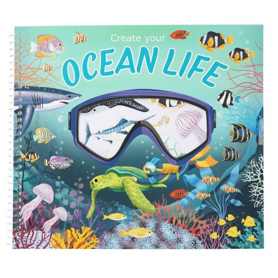 CREATE YOUR OCEAN LIFE - CREA LA VIDA OCEANICA CON HOLOFOIL-STICKERS Y SUMERGETE AL MUNDO SUBMARINO - Imagen 2