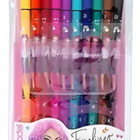 TOPMODEL - JUEGO DE ROTULADORES DE PUNTA FINA - FINELINER - CON PLANTILLAS