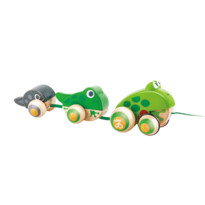 JUEGO DE ARRASTRE FAMILIA RANA