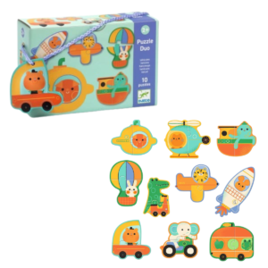 PUZZLE DUO VEHICULOS 20 PIEZAS