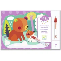 SET DE PINTURAS MÁGICA LAPIZ AGUA - ESCONDIDOS EN EL BOSQUE 18+