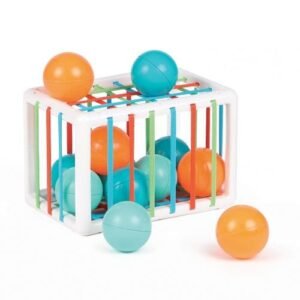 CAJA DE MANIPULACION SENSORIAL PELOTAS