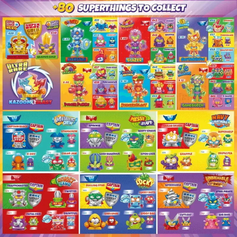 SUPERTHINGS GUARDIANS OF KAZOOM CAJA ONE PACK (25 FIGURAS) – Cuanto Te ...
