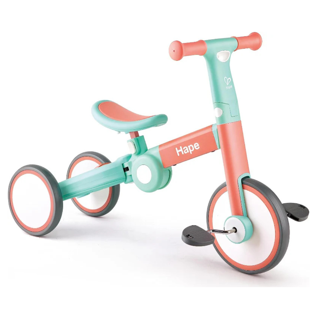 TRICICLO DE EQUILIBRIO TURQUESA HAPE
