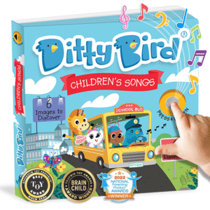 LIBRO MUSICAL CHILDREN'S SONGS DITTY BIRD