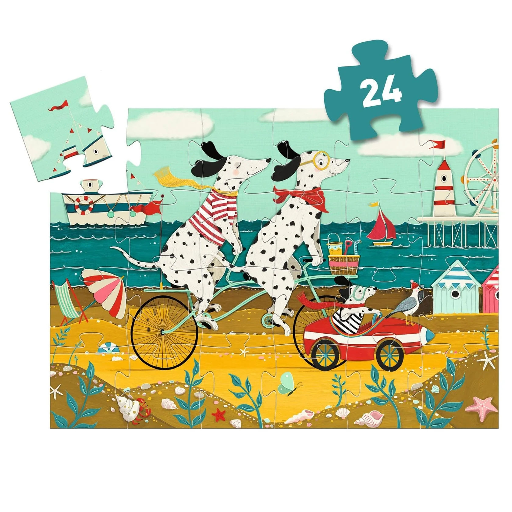 PUZZLE OLLIE DALMATA 24 PIEZAS - Imagen 2
