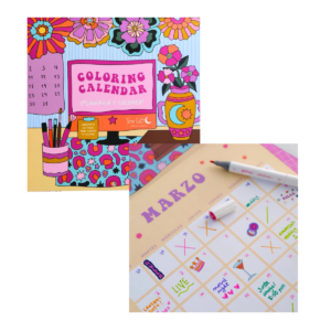 COLORING CALENDAR TERE GOTT