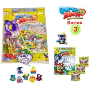 LIBRO PARA COLOREAR SUPERZINGS SERIES 3