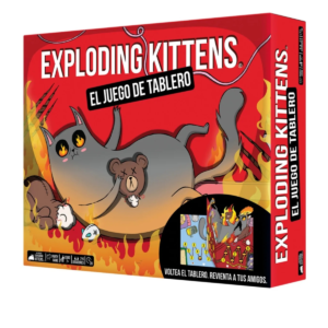 JUEGO DE MESA EXPLODING KITTENS TABLERO