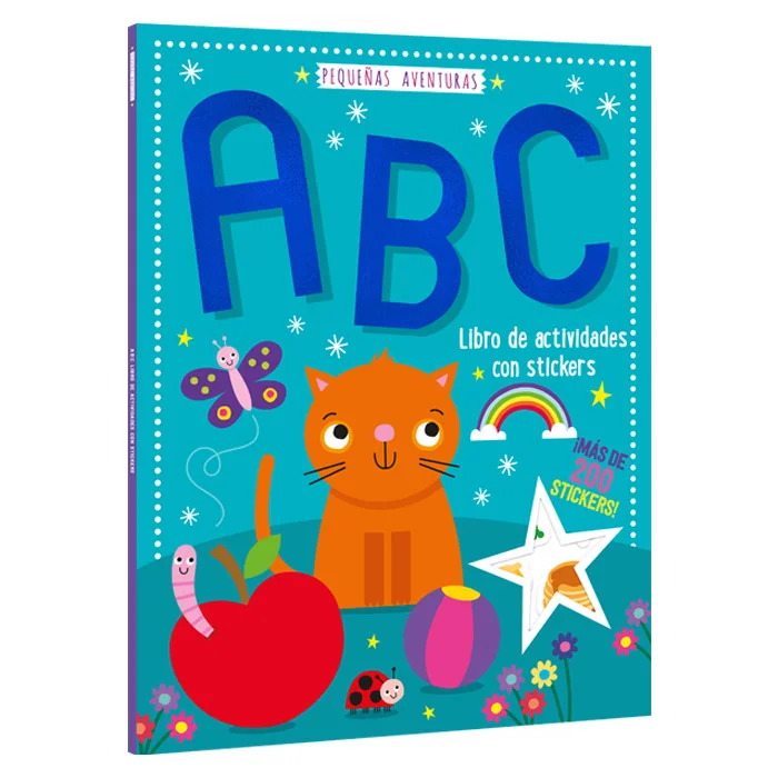 PEQUEÑAS AVENTURAS: ABC ACTIVIDADES CON STICKERS