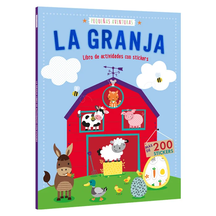 PEQUEÑAS AVENTURAS: LA GRANJA ACTIVIDADES CON STICKERS
