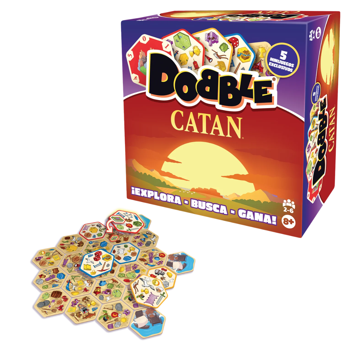 JUEGO DE MESA DOBBLE CATAN