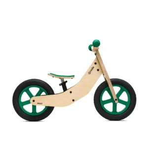 BICICLETA DE MADERA RODA START ARO 12 VERDE