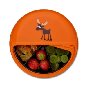 SNACK BOX GIRATORIO SPINNER SNACKDISC ALCE NARANJO