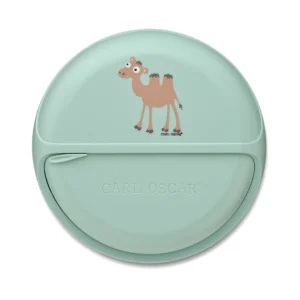 SNACK BOX GIRATORIO SPINNER SNACKDISC COLOR PASTEL CAMELLO