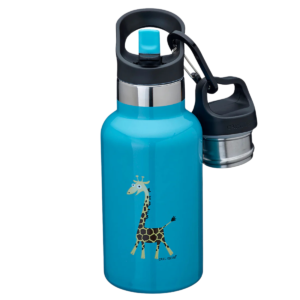 BOTELLA TERMICA TEMPFLASK 350 ML JIRAFA CELESTE