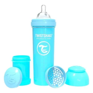 MAMADERA TWISTSHAKE ANTI-COLICO 330 ML AZUL