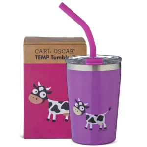 VASO INSULADO TEMP TUMBLER 250ML VACA ROSADO