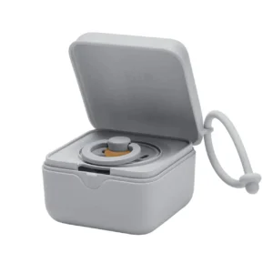 CAJA PARA CHUPETE BIBS GRIS