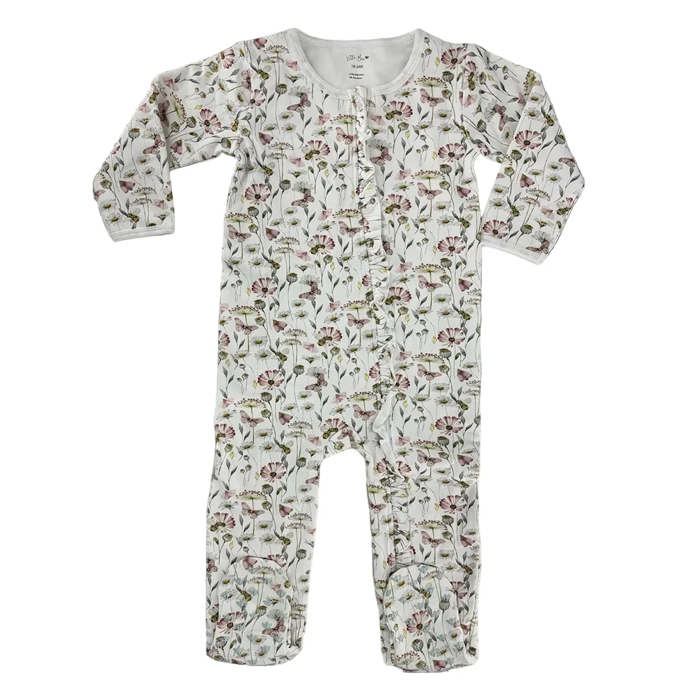 PIJAMA BABY FRANELA BUTTERFLIES 18-24M