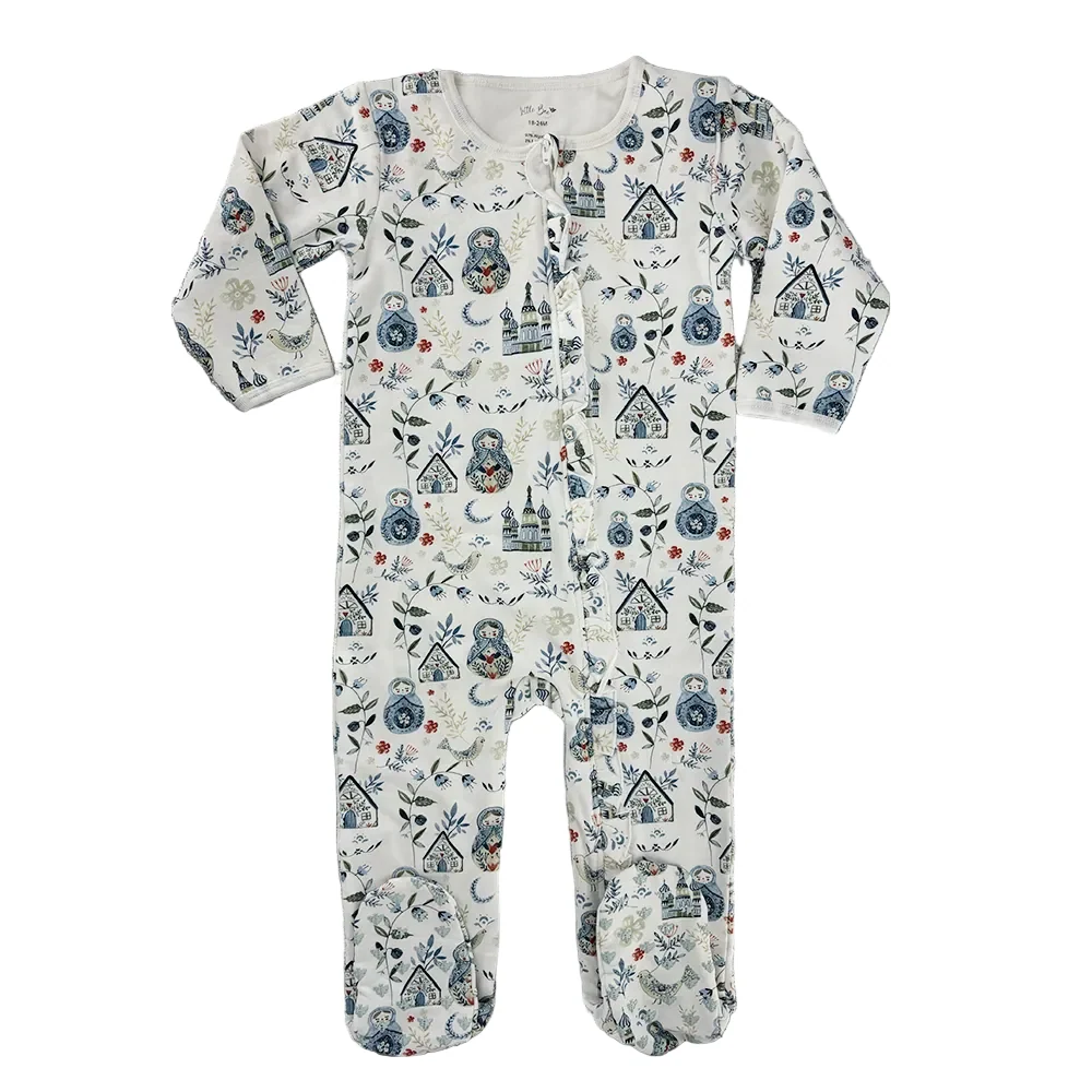 PIJAMA BABY FRANELA MAMUSHKA 6-9M
