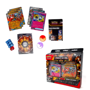 POKEMON TCG MEGA LUCARIO EX LEAGUE BATTLE DECK ESPAÑOL