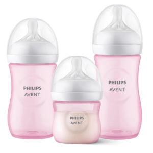 SET MAMADERAS AVENT ROSA
