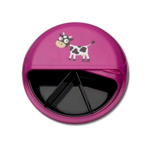 SNACK BOX GRANDE GIRATORIO SPINNER SNACKDISC VACA ROSADA