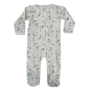 PIJAMA BABY FRANELA SWAN 18-24M