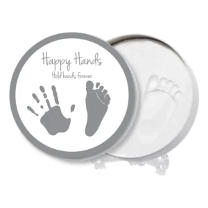 MARCO REDONDO HUELLAS BEBE HAPPY HANDS