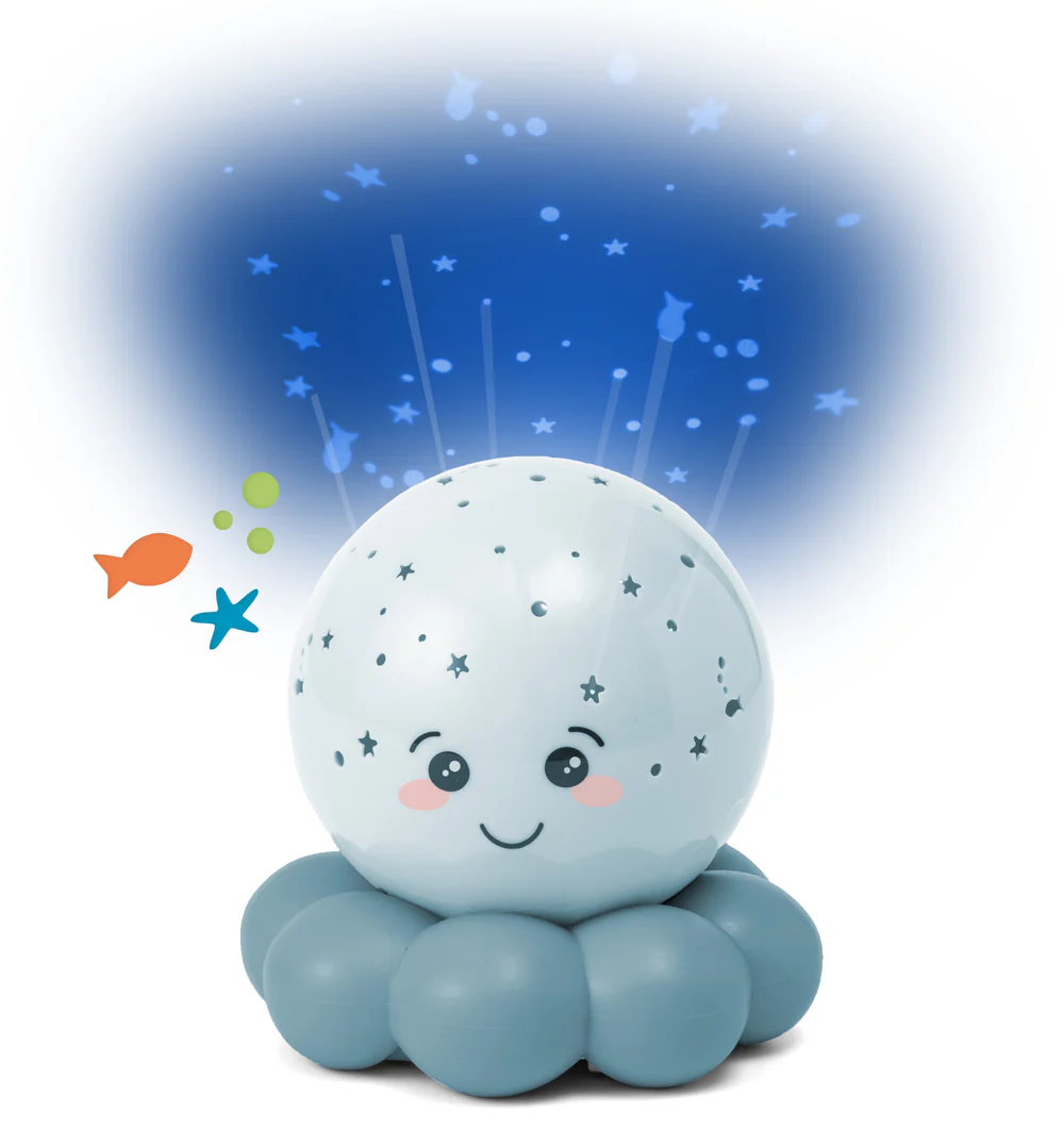 LUZ NOCTURNA PULPO TWINKLES TO GO CELESTE