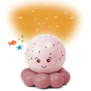 LUZ NOCTURNA PULPO TWINKLES TO GO ROSADO